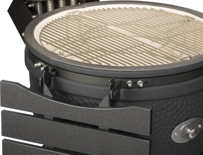 Keij Kamado Legend XL mat zwart - Afbeelding 3